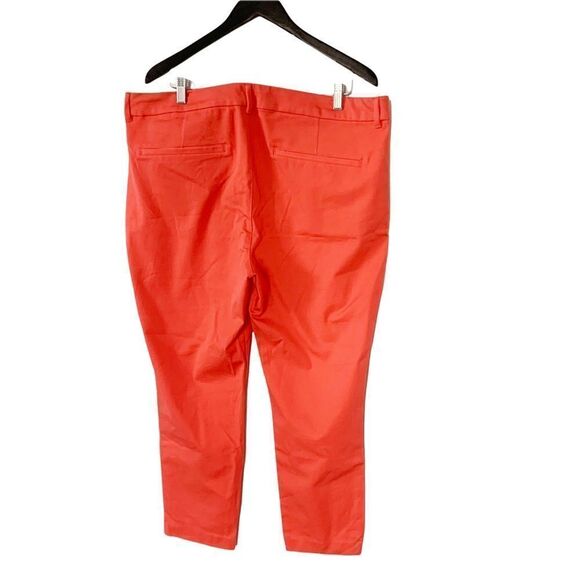 Old Navy “Briquette Coral” High Waist Ankle Length Pixie Pant - Picture 5 of 11